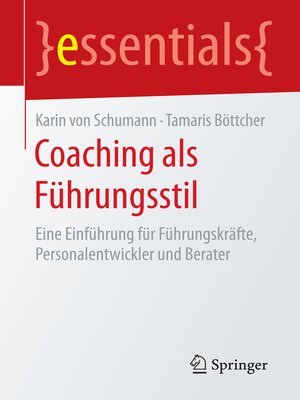 cover image of Coaching als Führungsstil